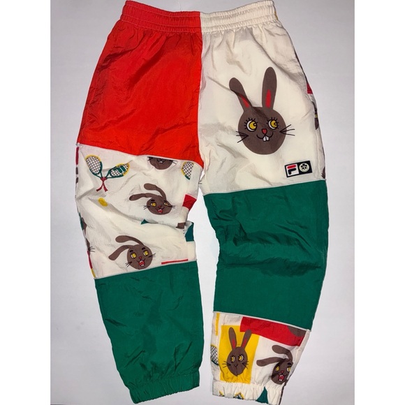 VGUC Mini Rodini x FILA Windbreaker Set 120 - Picture 2 of 6